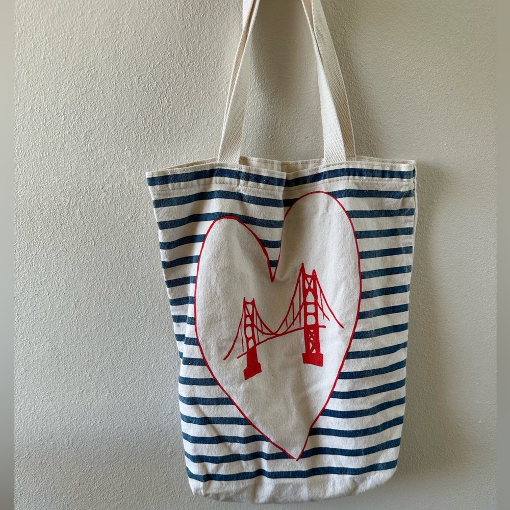 SanFran canvas tote bag
